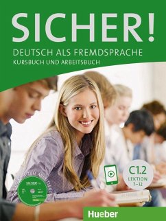Sicher! C1/2. Kurs- und Arbeitsbuch mit CD-ROM zum Arbeitsbuch Lektion 7-12 von Hueber